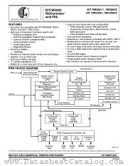 IDT79R3081 datasheet pdf IDT