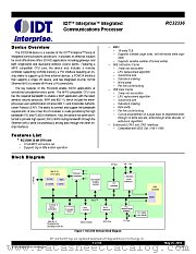 IDT79RC32336 datasheet pdf IDT