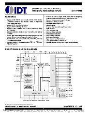 IDT82V3155 datasheet pdf IDT