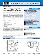 IMP690AEPA datasheet pdf IMP Inc