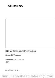 SDA9189X-A132 datasheet pdf Infineon