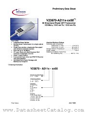 155MBIT/S,_SFFTRX datasheet pdf Infineon