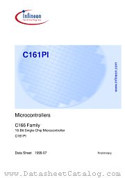 SAF-C161PI-L25MCA datasheet pdf Infineon