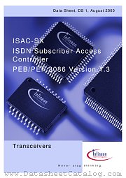 PEB3086-HV1.3 datasheet pdf Infineon