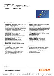 LYK389-FO datasheet pdf Infineon