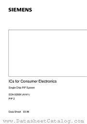 SDA9288XE-B121GEG datasheet pdf Infineon