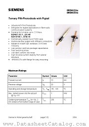 SRD00224W datasheet pdf Infineon