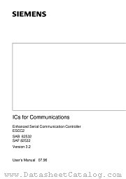 SAB82532HV3.2A datasheet pdf Infineon