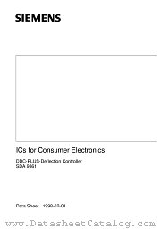 SDA9361 datasheet pdf Infineon