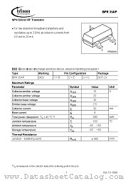 BFR35AP datasheet pdf Infineon