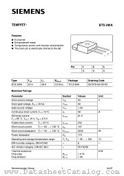 BTS240-A datasheet pdf Infineon