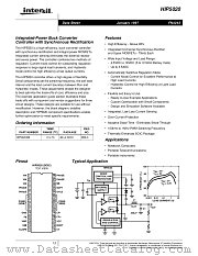 HIP5020 datasheet pdf Intersil