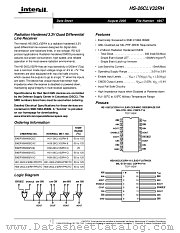 HS-26CLV31RH datasheet pdf Intersil