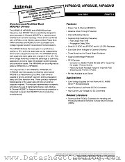 HIP6604B datasheet pdf Intersil