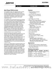 ISL6569A datasheet pdf Intersil