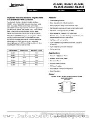 ISL6845 datasheet pdf Intersil