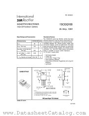 15CGQ100 datasheet pdf International Rectifier