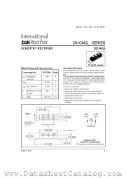 201CMQ045 datasheet pdf International Rectifier