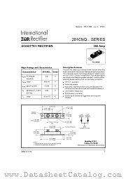 201CNQ040 datasheet pdf International Rectifier