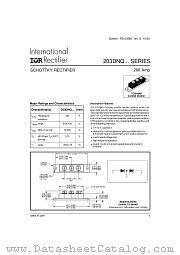 203DNQ100 datasheet pdf International Rectifier