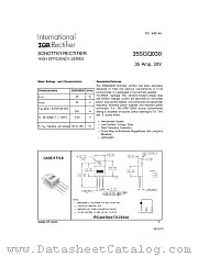 35SGQ030 datasheet pdf International Rectifier