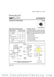 6CWQ06FNTR datasheet pdf International Rectifier