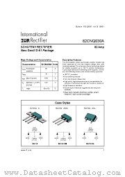 82CNQ030A datasheet pdf International Rectifier