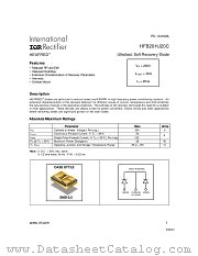 HFB20HJ20C datasheet pdf International Rectifier