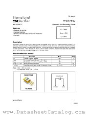 HFB35HB20 datasheet pdf International Rectifier