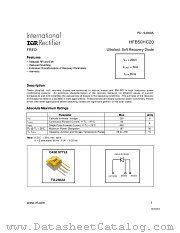 HFB50HC20 datasheet pdf International Rectifier