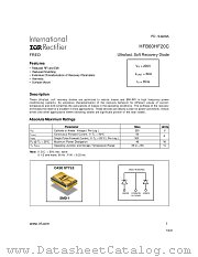 HFB60HF20C datasheet pdf International Rectifier