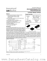 IR2135SPBF datasheet pdf International Rectifier