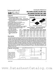 IR21362JTR datasheet pdf International Rectifier