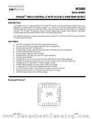 IR3080 datasheet pdf International Rectifier