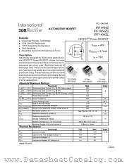 IRF1404Z datasheet pdf International Rectifier