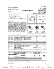 IRF2807Z datasheet pdf International Rectifier