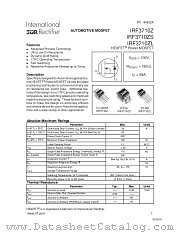 IRF3710ZL datasheet pdf International Rectifier