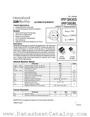 IRF3808S datasheet pdf International Rectifier