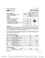 IRF7314Q datasheet pdf International Rectifier