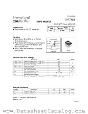 IRF7451TR datasheet pdf International Rectifier