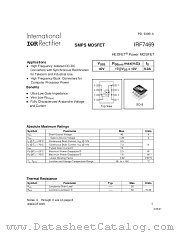 IRF7469 datasheet pdf International Rectifier