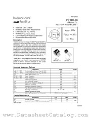 IRF840LCL datasheet pdf International Rectifier