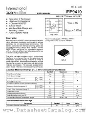 IRF9410 datasheet pdf International Rectifier