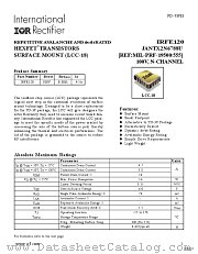 IRFE120 datasheet pdf International Rectifier