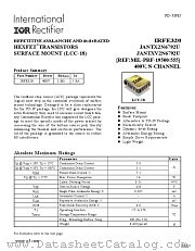 IRFE320 datasheet pdf International Rectifier