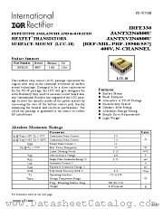 IRFE330 datasheet pdf International Rectifier