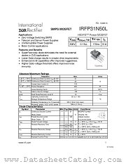 IRFP31N50LPBF datasheet pdf International Rectifier