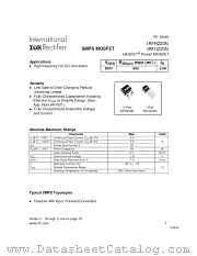 IRFU220NPBF datasheet pdf International Rectifier