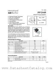 IRFZ44RPBF datasheet pdf International Rectifier