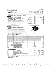 IRG4BC20FD-S datasheet pdf International Rectifier